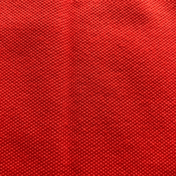 Lacoste Girls Size 38 (6) (XS-S) Red V-Neck T-Shirt Short Sleeves Logo Casual - Picture 15 of 15